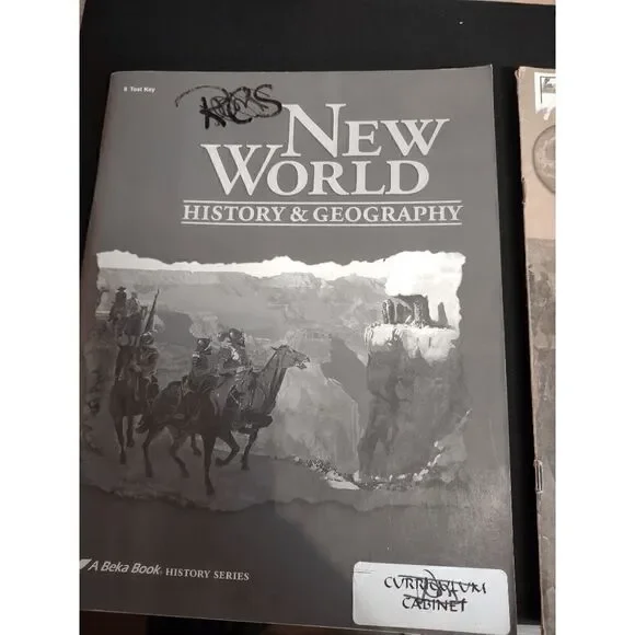 A Beka Book New World History & Geography Answer Key/Test Key/Map Studies - Picture 3 of 4